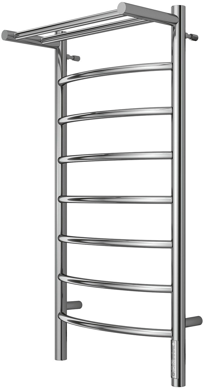 Полотенцесушитель электрический terminus классик п8 500x850 с полкой