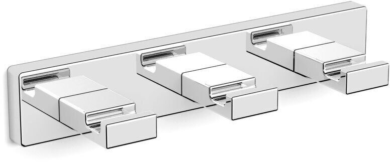 Планка три крючка Langberger Alster 10933A хром