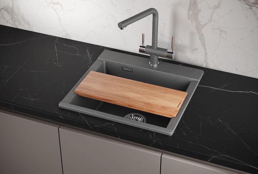 Кухонная мойка Granula Estetica ES-5201 графит