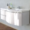 Тумба с раковиной 120х48 Belbagno Prospero PROSPERO-1200-3C-SO-BL-RIGHT белый