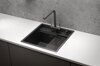 Кухонная мойка Granula Kitchen Space KS-5051 чёрный матовый