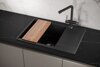 Кухонная мойка Granula Estetica ES-7003 чёрный