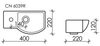 Раковина Ceramicanova Element CN6039R